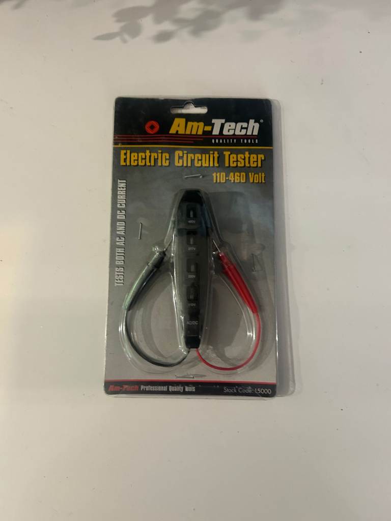 Am-Tech Electric circuit tester 110-460 v