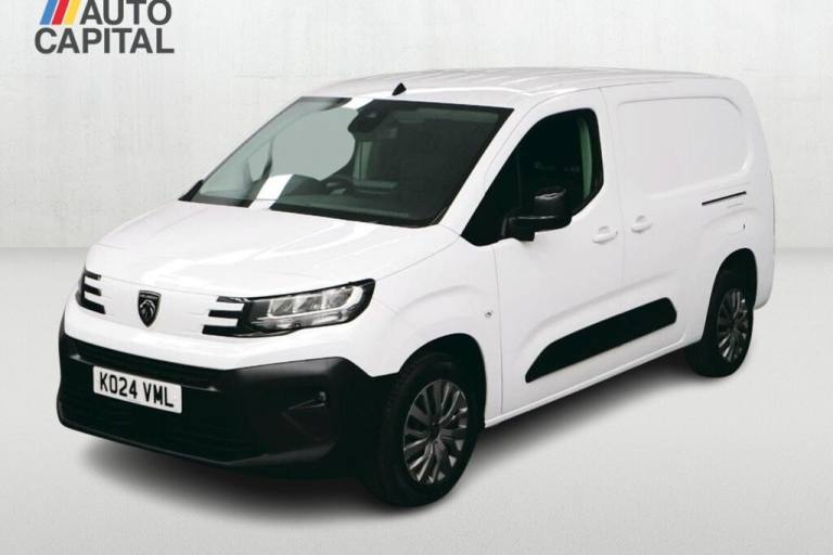 2024 Peugeot Partner 1.5 BlueHDi 950 Asphalt 100 BHP LWB Euro 6 ULEZ Compliant Panel Van Diesel M...