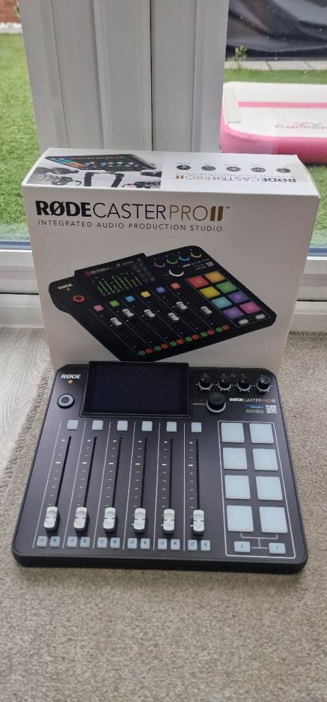 🎙️ RØDECaster Pro II Integrated Audio Production Studio – Brand New & Boxed