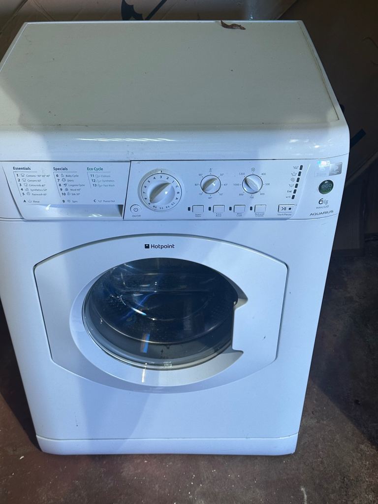 Hot point washer 
