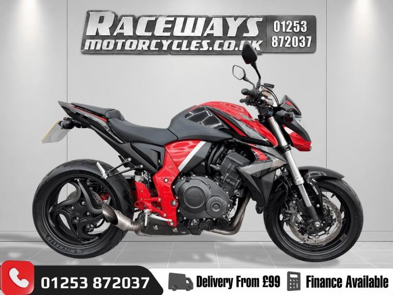 HONDA CB1000R, 2016 16 PLATE, 7312 MILES, RED, HPI CLEAR, USED MOTORCYCLE