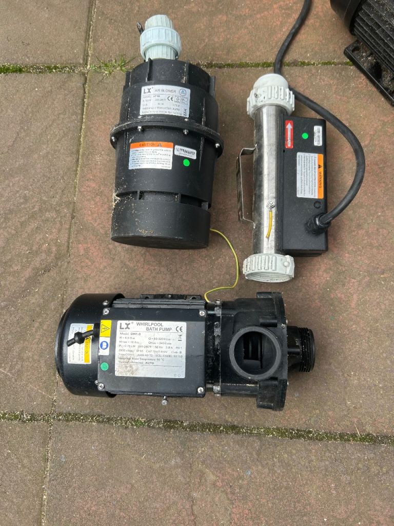Mixed lot pumps blower for spares and repair 