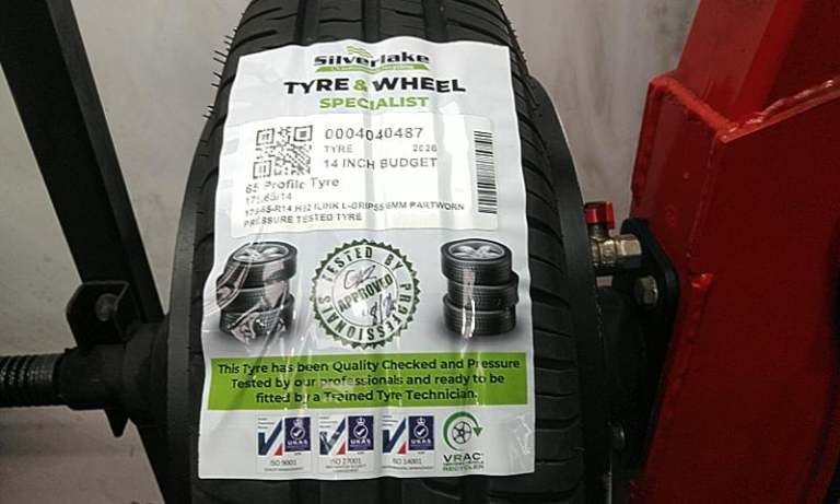 175-65-R14 H82 Ilink L-Grip55 6mm Partworn Pressure Tested Tyre
