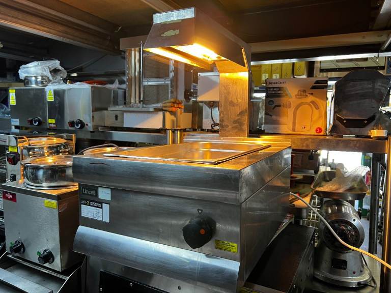 CATERING Commercial Stainless Steel LINCAT CHIP DUMP  with Heat Lamp CAFE RESTAURANT SHOP KITCHEN 
