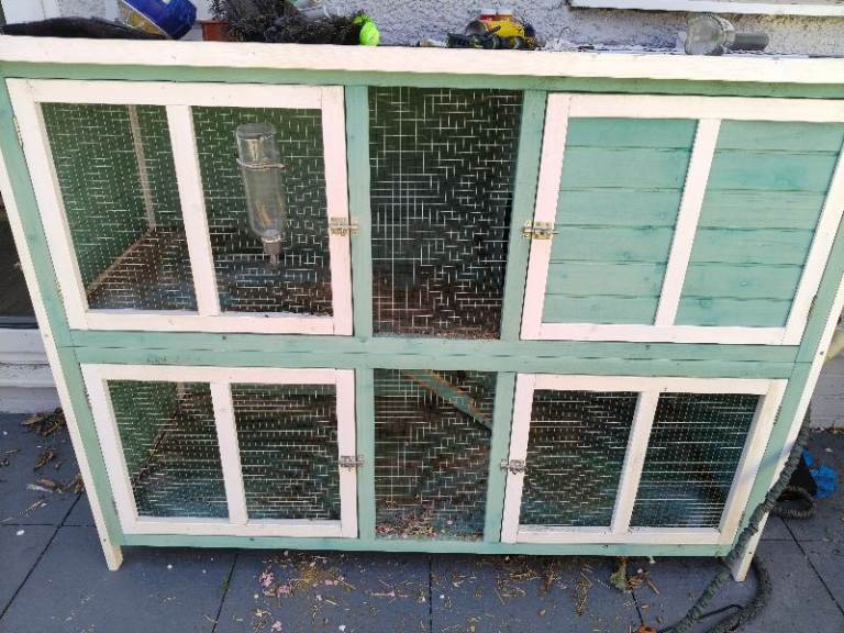 Guinea pig/rabbit hutch