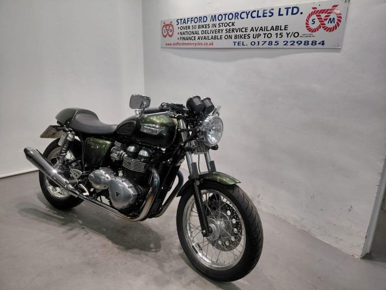 Triumph Thruxton 900   STAFFORD MOTORCYCLES LIMITED