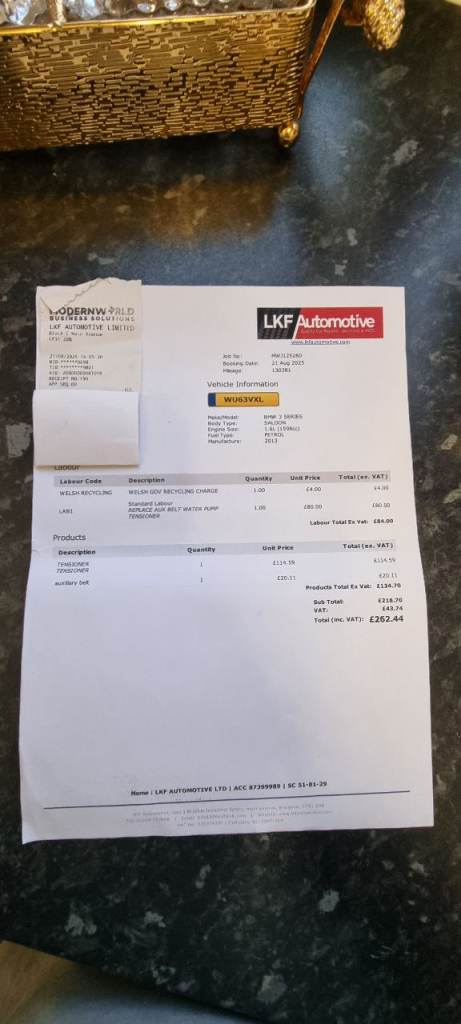 2013 BMW 316I Se Full Service History 