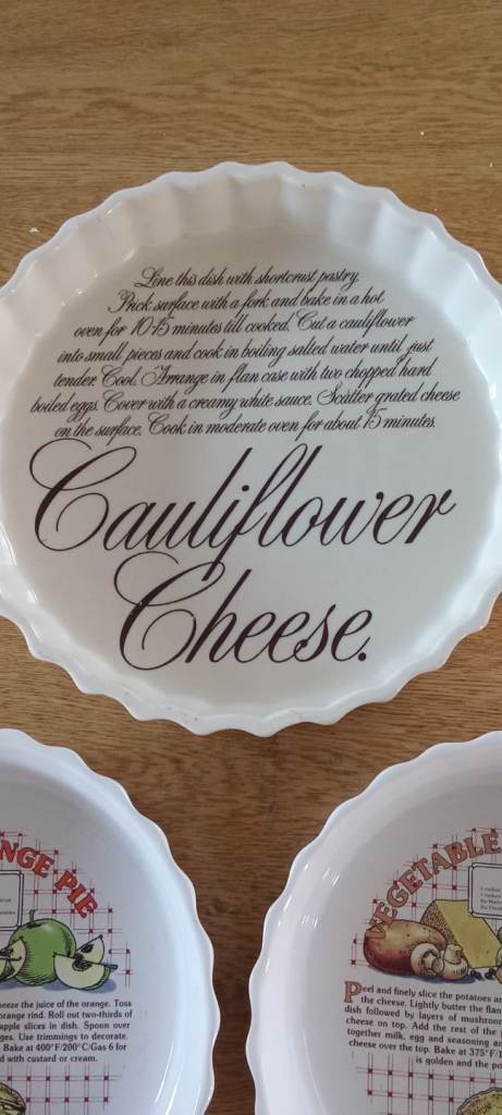 image for Quiche dishes x3