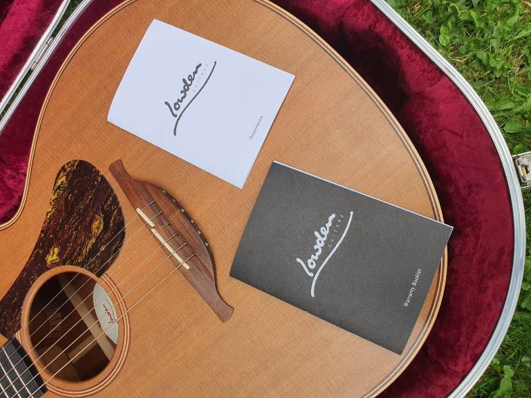 Lowden Pierre Bensusan Ancient Cuban Mahogany guitar