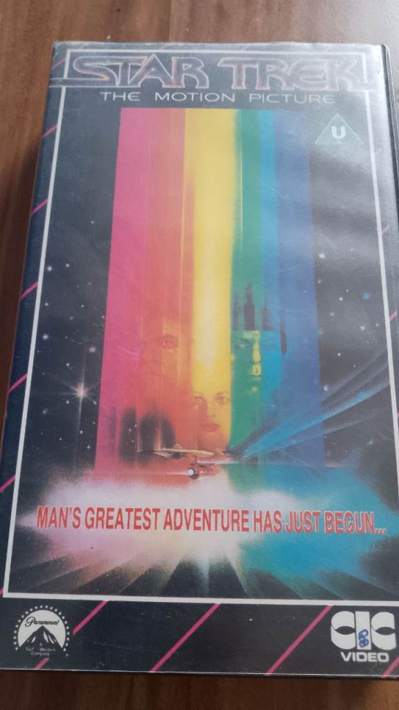 Star Trek The Motion Picture VHS Video