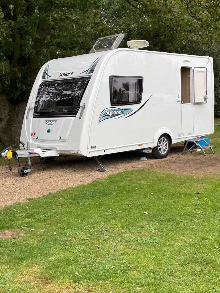 Elddis Xplore 402. Two berth