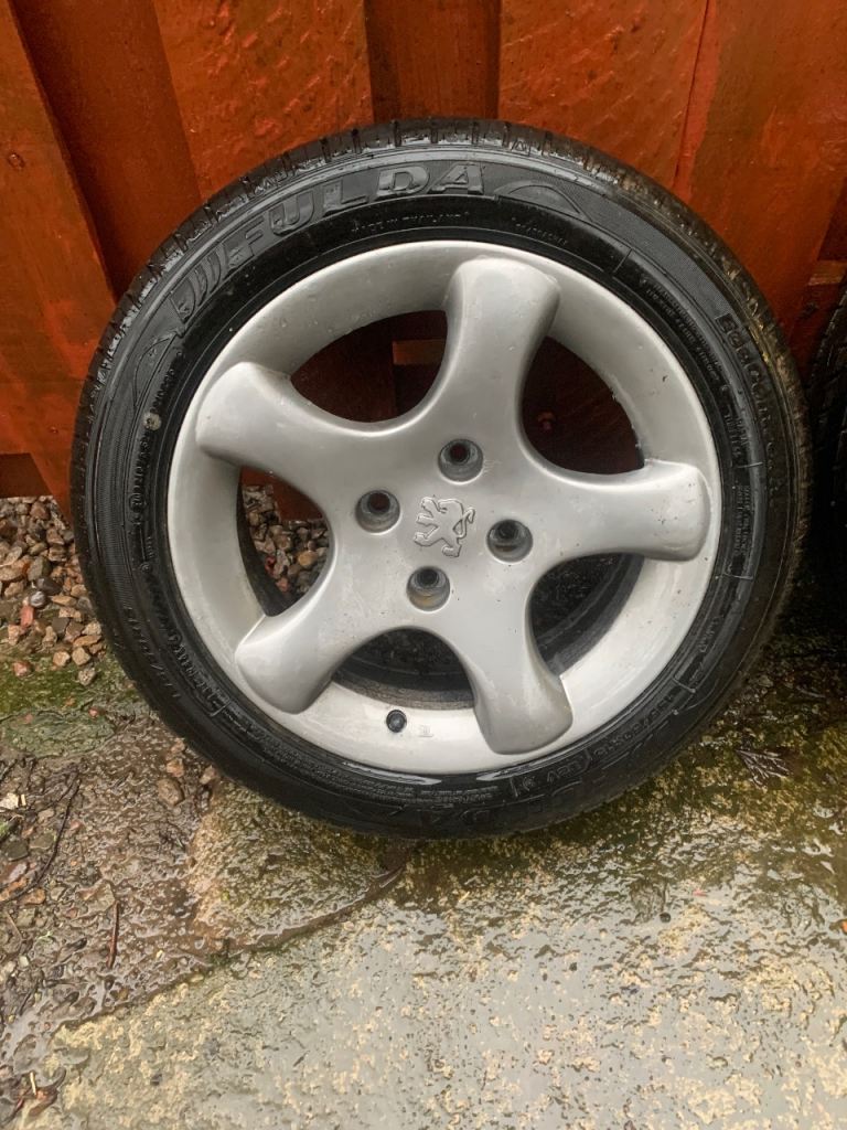 peugeot 306 gti cyclones 15 inch 4x108 alloys