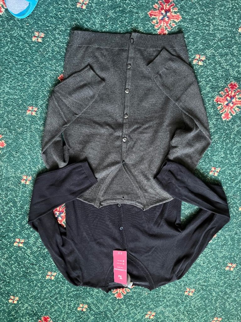 Girls cardigans 11-12 years new 