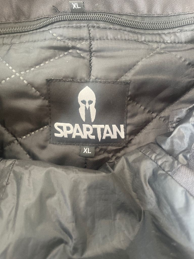 Black padded trousers with bid XL