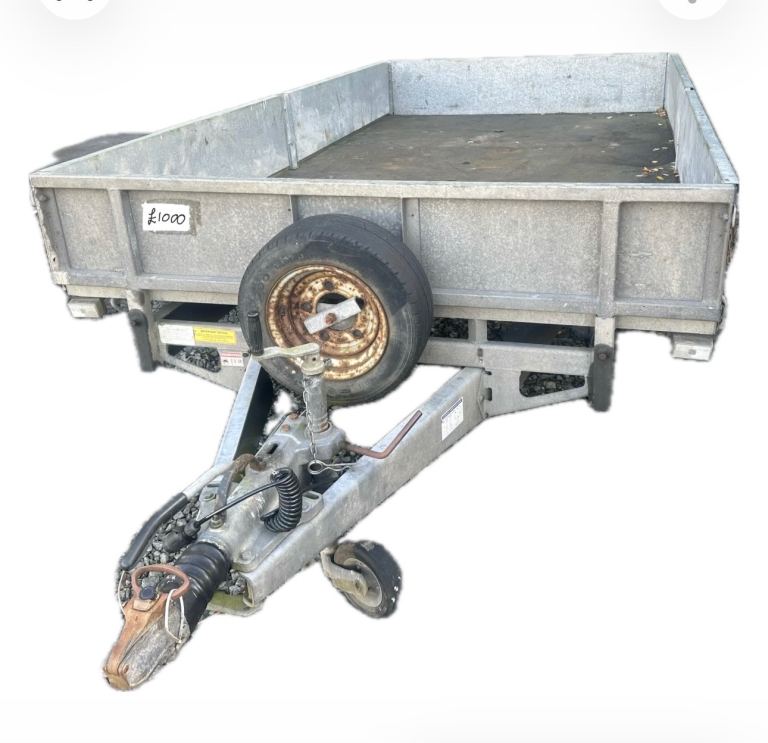 Wanted car trailer flat bed towing cheap with sides and ramps 