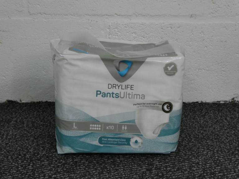 Incontinence Pants - Drylife Pants Ultima L - 10 Pack
