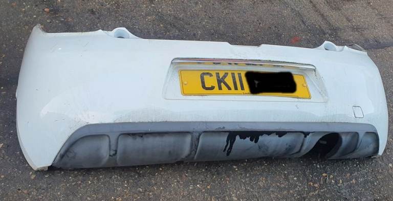 Citroen DS3 Rear Bumper White EWP/EXY 2011