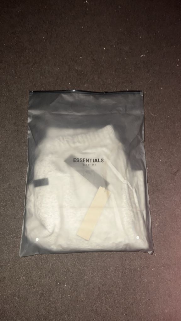 Essentials Fear of God Grey Cotton Shorts - Brand New with Tags