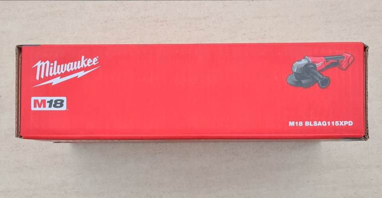 Milwaukee ANGLE GRINDER M18 BLSAG115XPD-0 18V Li-Ion RedLithium 4.5" Brushless Cordless 