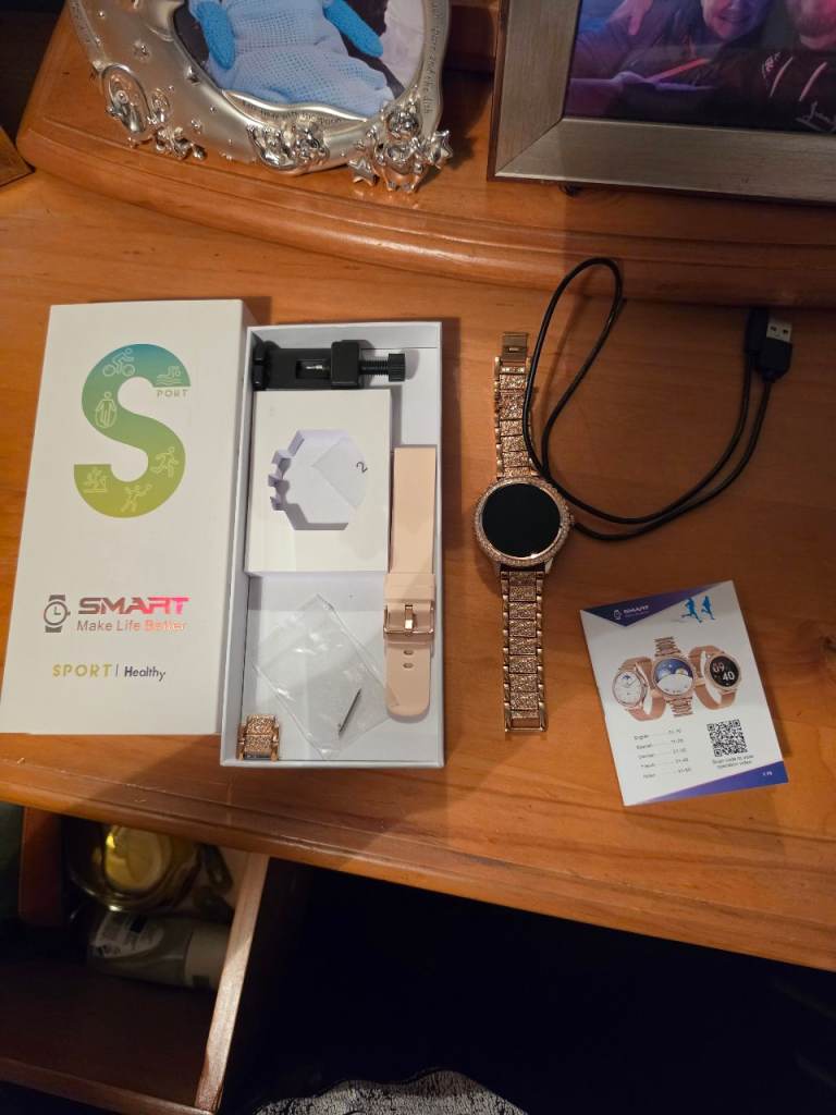 Smart Sport | Healthy Smart Watch - Rose Gold, New