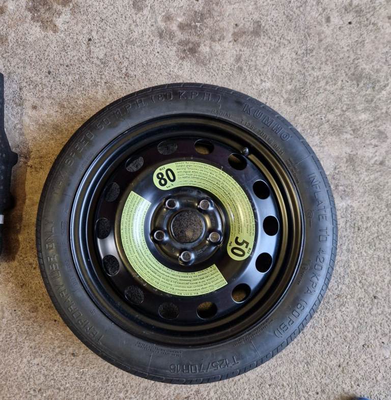 Volkswagen Golf MK7 Space Saver Spare Wheel
