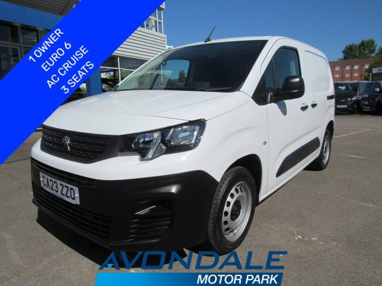 2023 Peugeot Partner BlueHDi 1000 Professional Premium + 1 OWNER EURO 6 LOW MILES 1.5 5dr Panel  ...