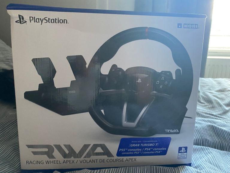 HORI RWA Racing Wheel Apex for PS4/PS5 – Brand New