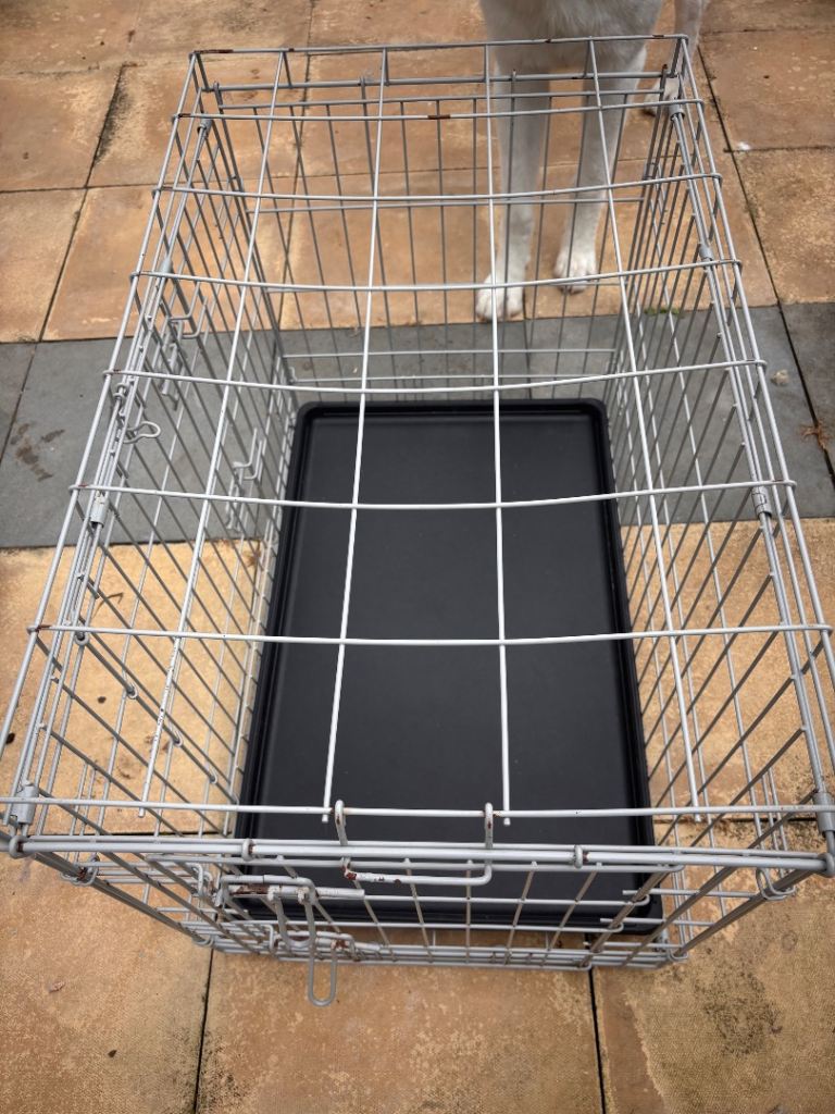 Two small dog crates