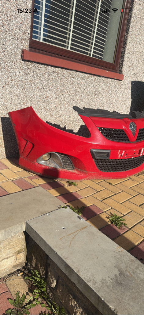 Corsa vxr bumper