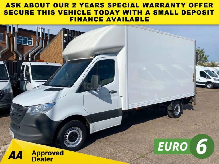 2021 71 MERCEDES-BENZ SPRINTER 2.1 316 CDI L3 LUTON LWB BOX TAIL LIFT VAN RWD 16