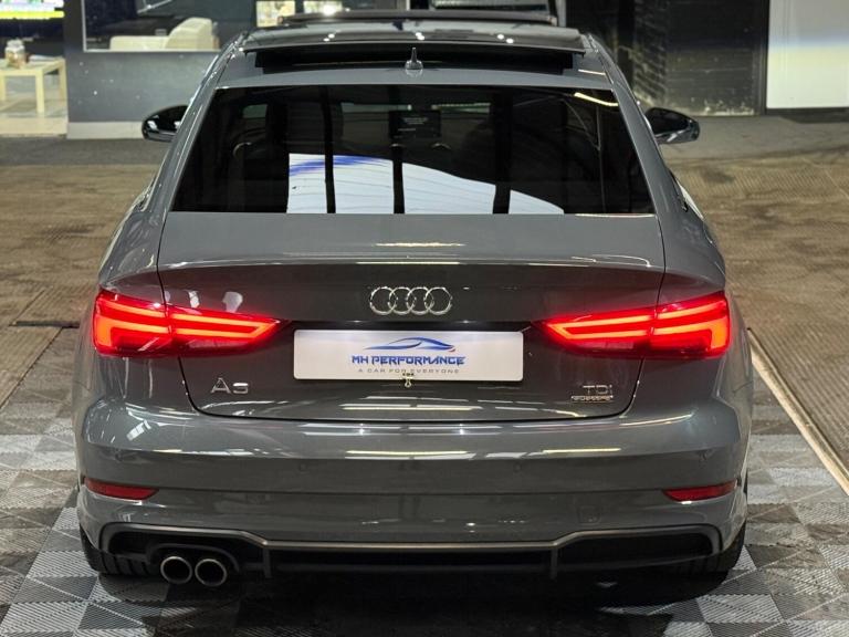 2017 Audi A3 2.0 TDI Black Edition S Tronic Auto 6Spd quattro Euro 6 (s/s) 4dr SALOON Diesel Auto...