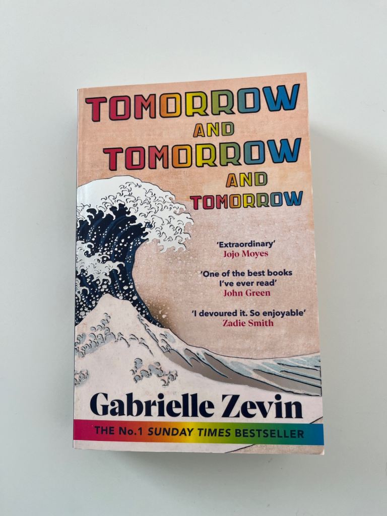 Bestseller book Tomorrow and tomorrow and tomorrow by Gabrielle Zevin