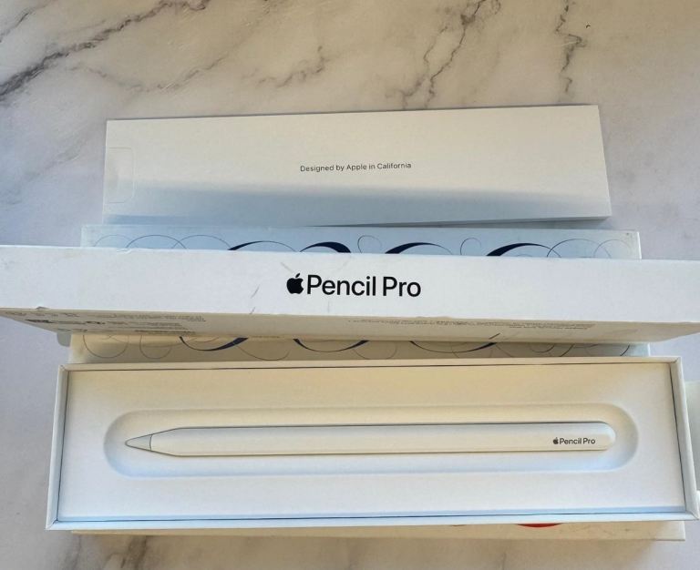 GENUINE ORIGINAL APPLE PENCIL PRO IPAD PRO M4 AIR M2 M3 WHITE A2538 STYLUS PEN