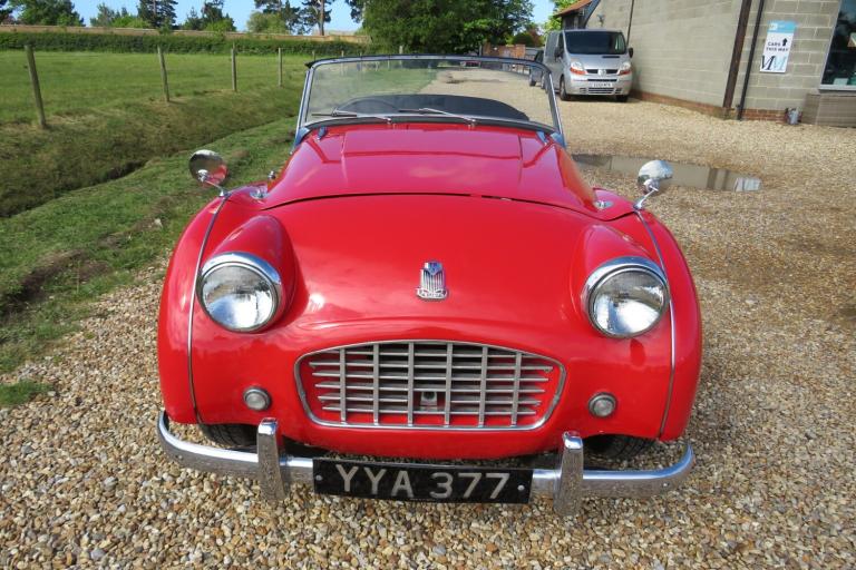1957 Triumph TR3 FRONT DISC BRAKES AND WORKING OVERDRIVE Convertible Petrol Manual