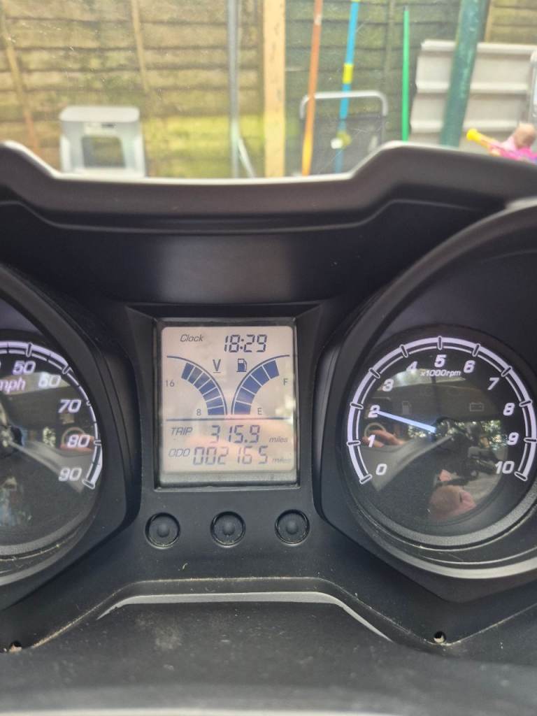 2023 Direct Bikes Venom 125cc - Only 2,165 Miles - Top Box, Lock & Cover Included 