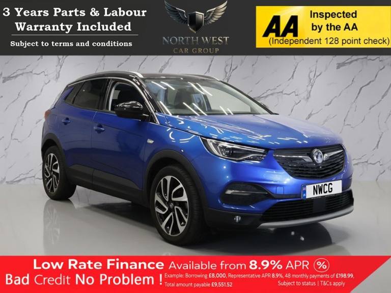 2018 Vauxhall Grandland X 1.2 Turbo Elite Nav 5dr HATCHBACK PETROL Manual