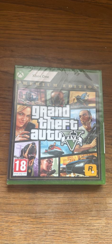 Grand Theft Auto V (GTA 5) for Xbox One – Brand New, Sealed