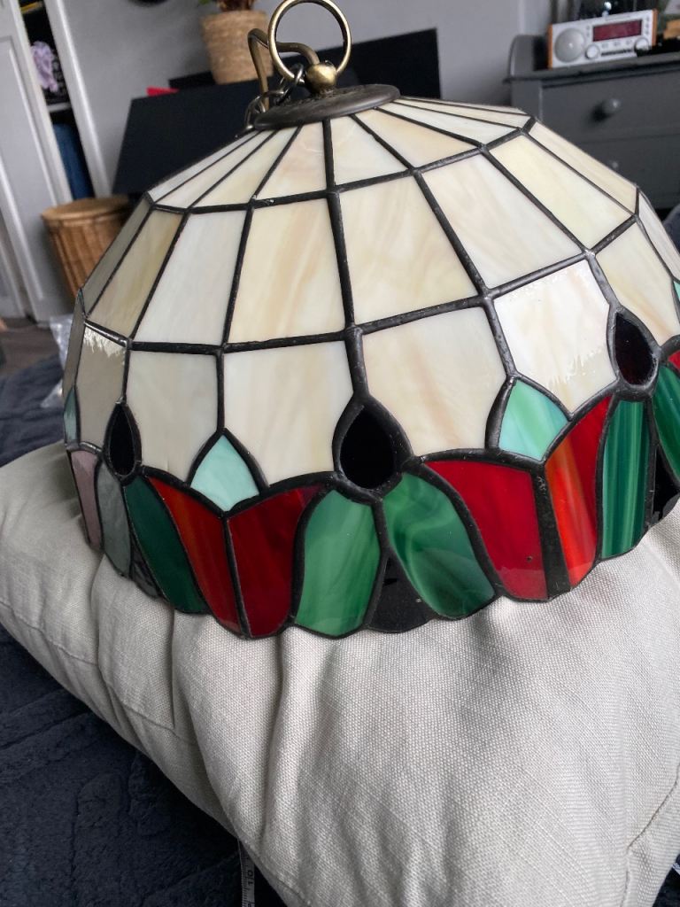 Vintage Tiffany style ceiling light