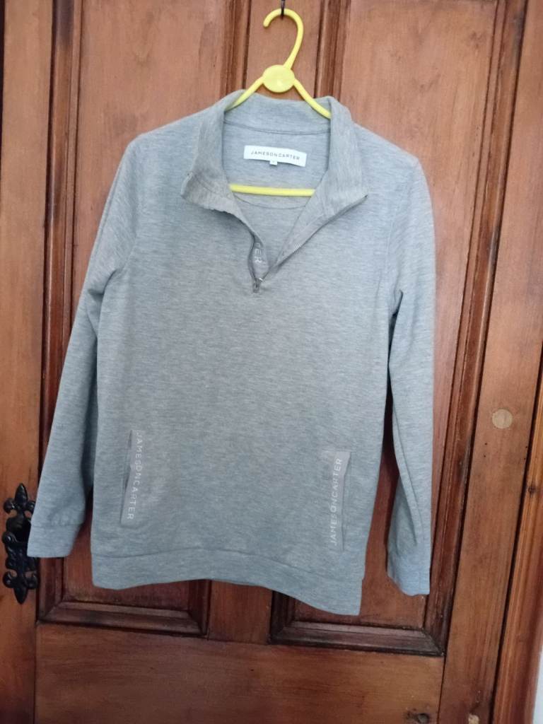 Men's Grey Jameson Carter Top Size S