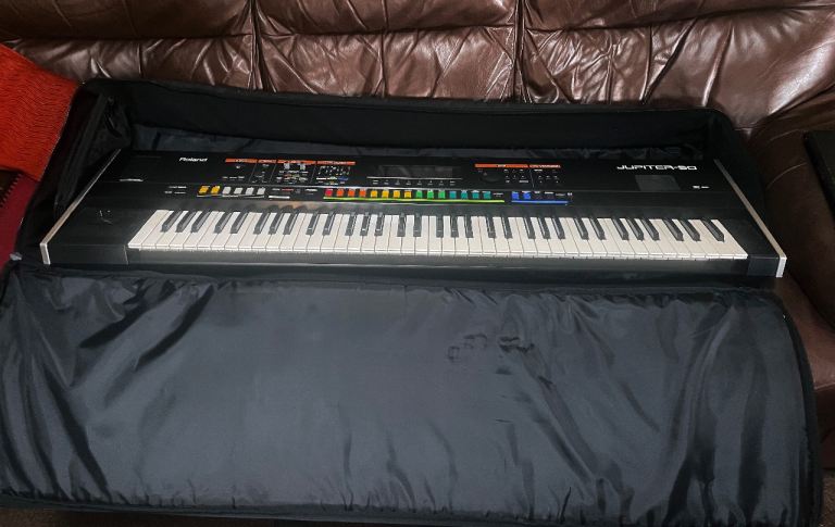 Roland JUPITER-50 Synthesizer Keyboard – As new