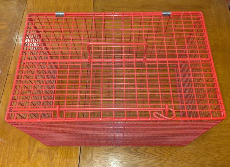 Cat carrier - Wire, 46cm x 30cm x 30cm