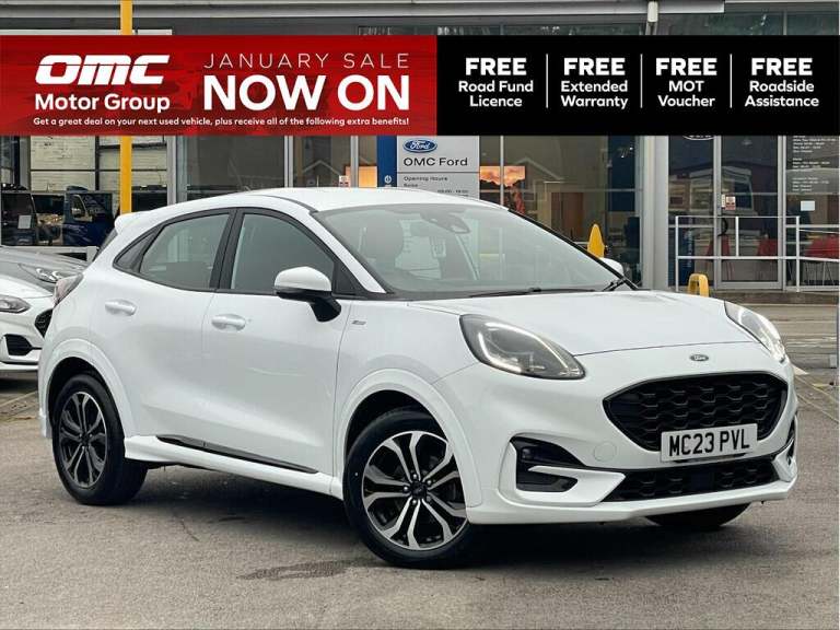 2023 Ford Puma 1.0 EcoBoost Hybrid mHEV ST-Line 5dr HATCHBACK Petrol/Electric Hybrid Manual