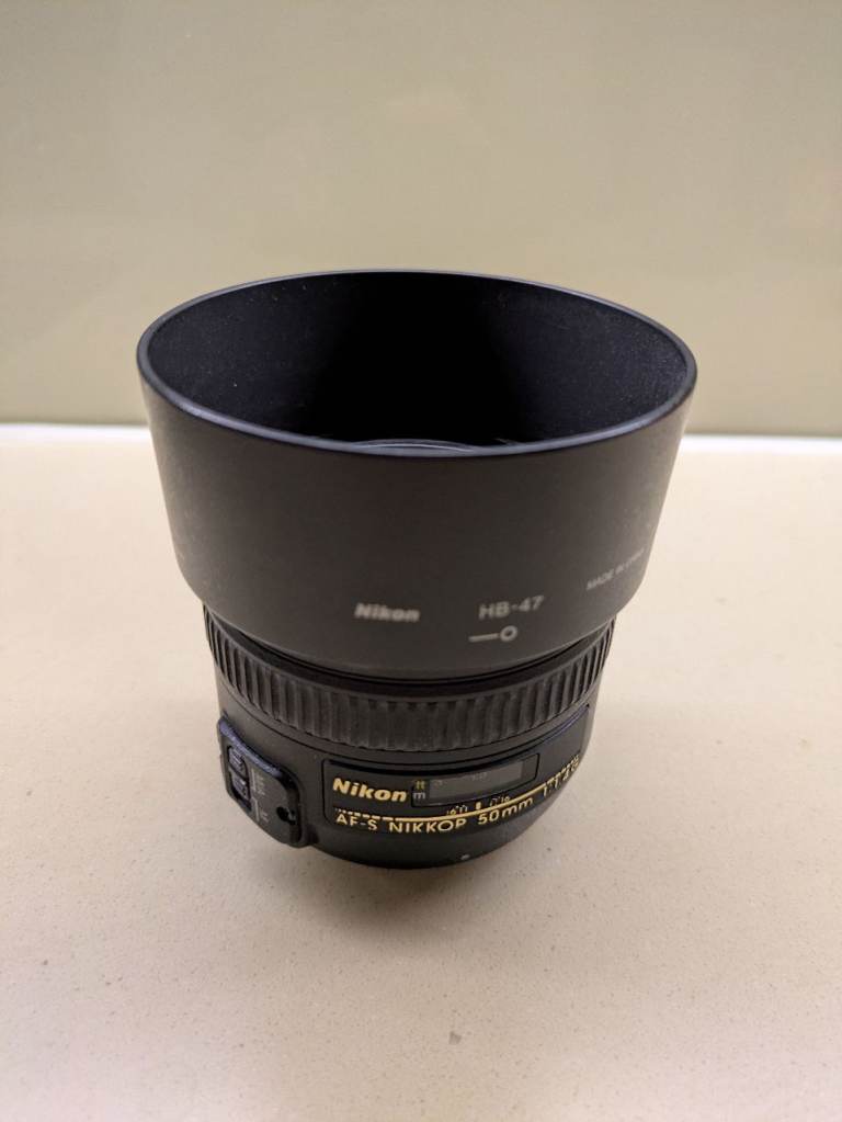 NIKON NIKKOR AF-S 50mm F/1.4G LENS (F MOUNT) excellent condition