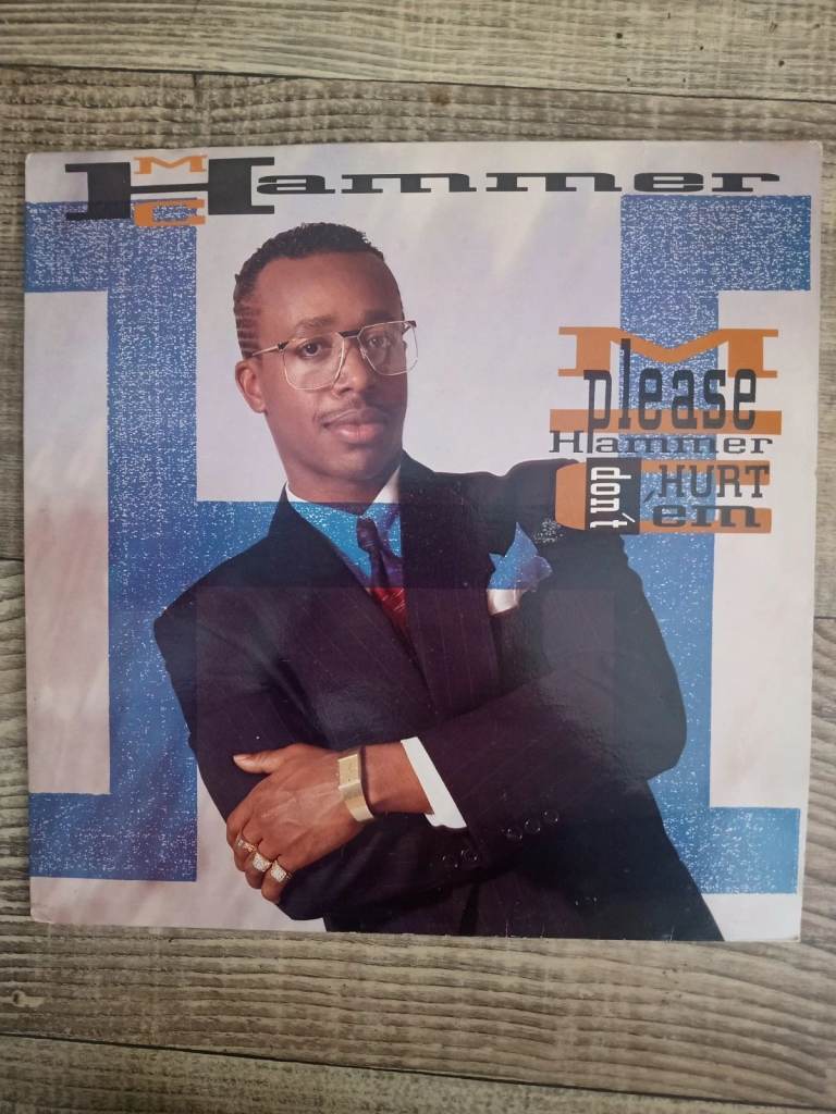 MC Hammer 'Please Hammer Don’t Hurt ’Em' UK original Vinyl LP 1990 Hip Hop 