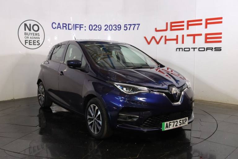 2022 Renault Zoe R135 EV50 52kWh GT Line + Hatchback 5dr Auto (Rapid Charge)  Hatchback ELECTRIC ...