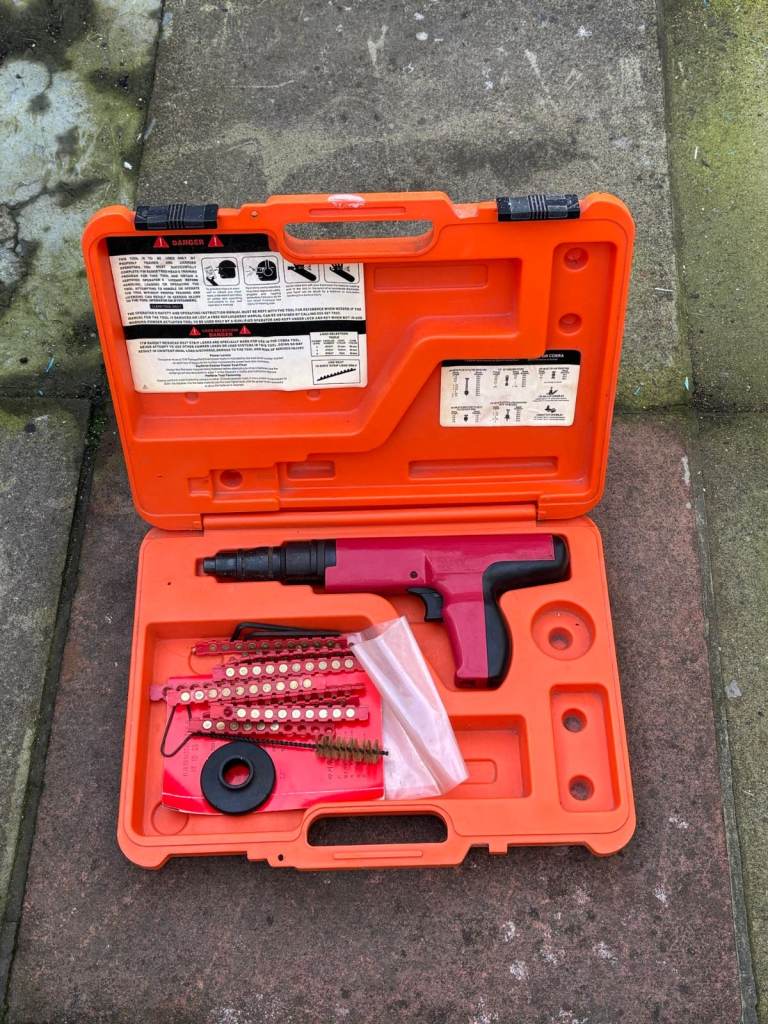 Ramset Cobra+ Powder-Actuated Fixing Tool (powder nail gun)