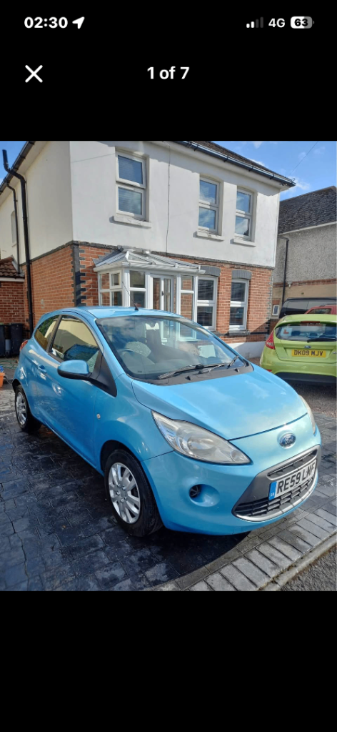 Ford, KA, Hatchback, 2009, Manual, 1242 (cc), 3 doors