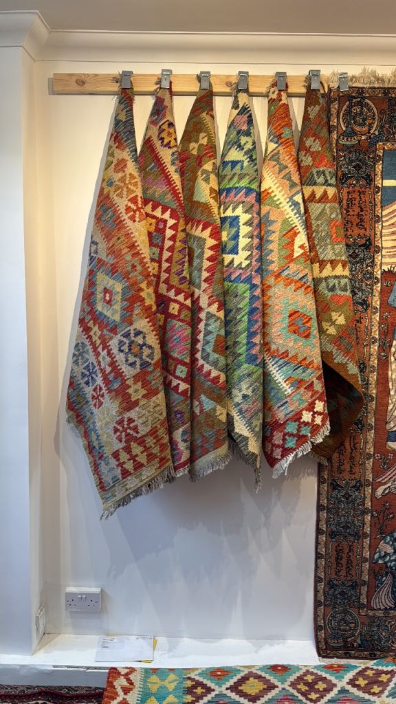 Large selection of handmade Kilim rug 130x80 cm 