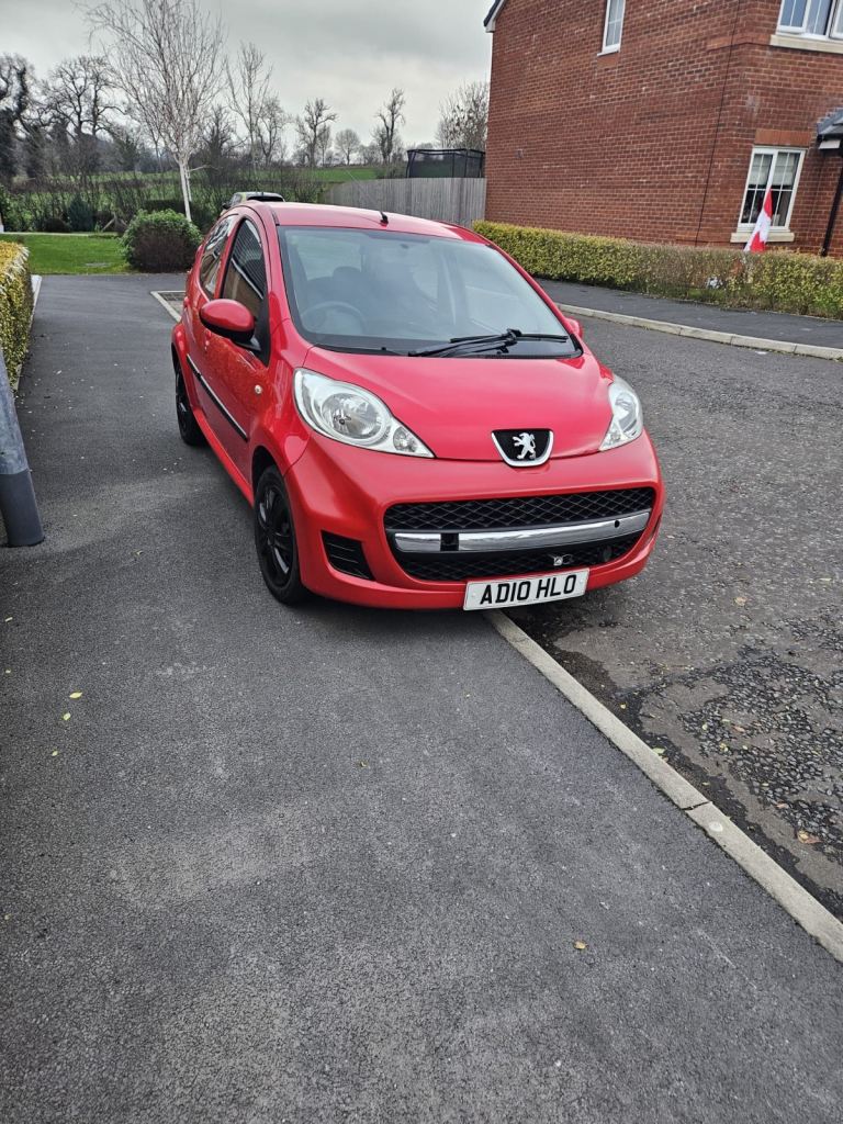 Tow car with demco electric braking Peugeot, 107, Hatchback, 2010, Manual, 998 (cc), 5 doors