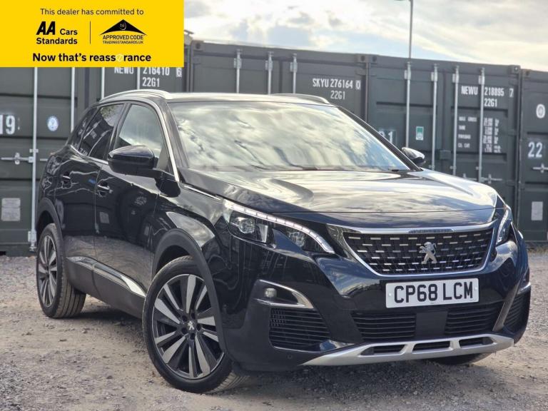 2018 Peugeot 3008 1.5 BlueHDi GT Line Premium SUV 5dr Diesel EAT Euro 6 (s/s) (130 ps) SUV Diesel...